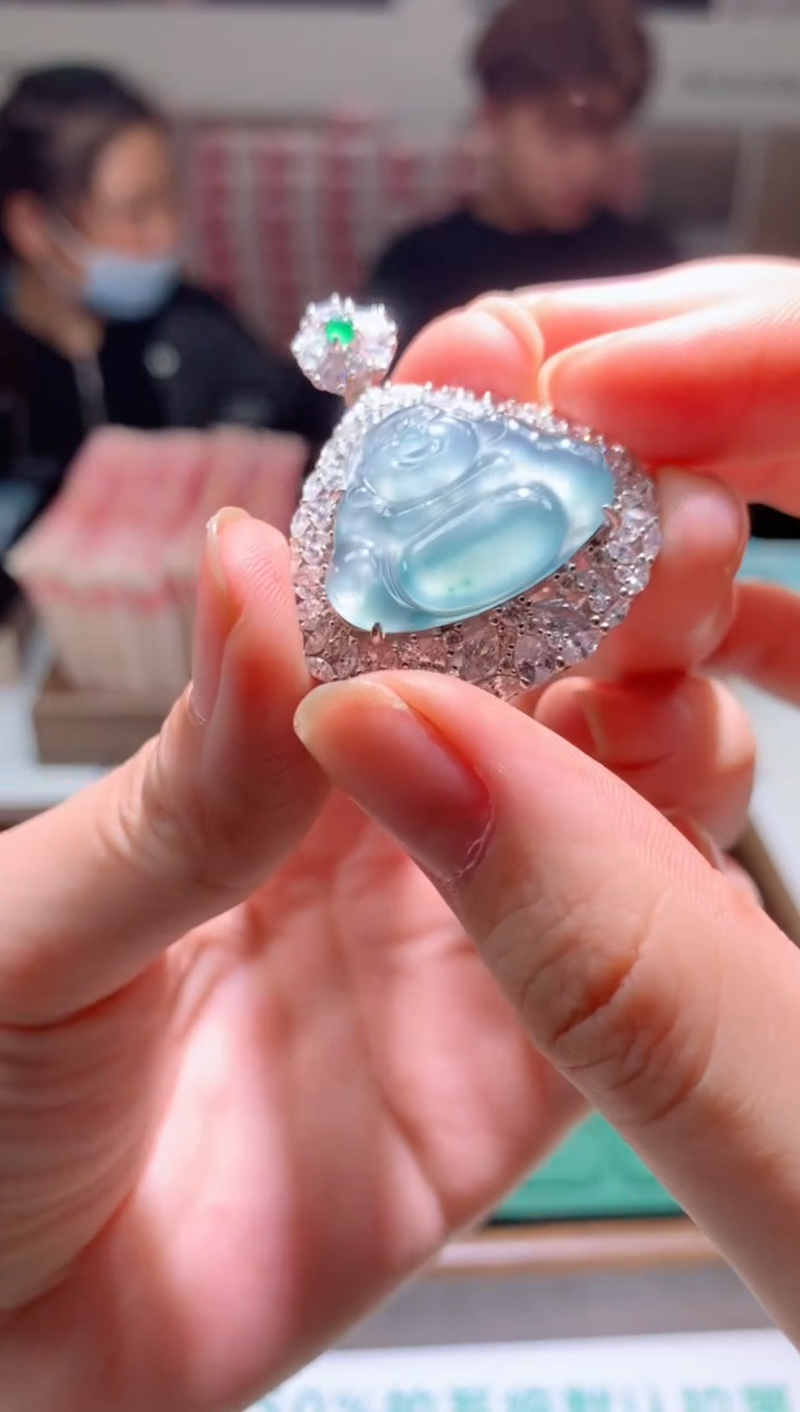 【闪购商品】翡翠颈饰未镶嵌天然A货翡翠-多样性发货