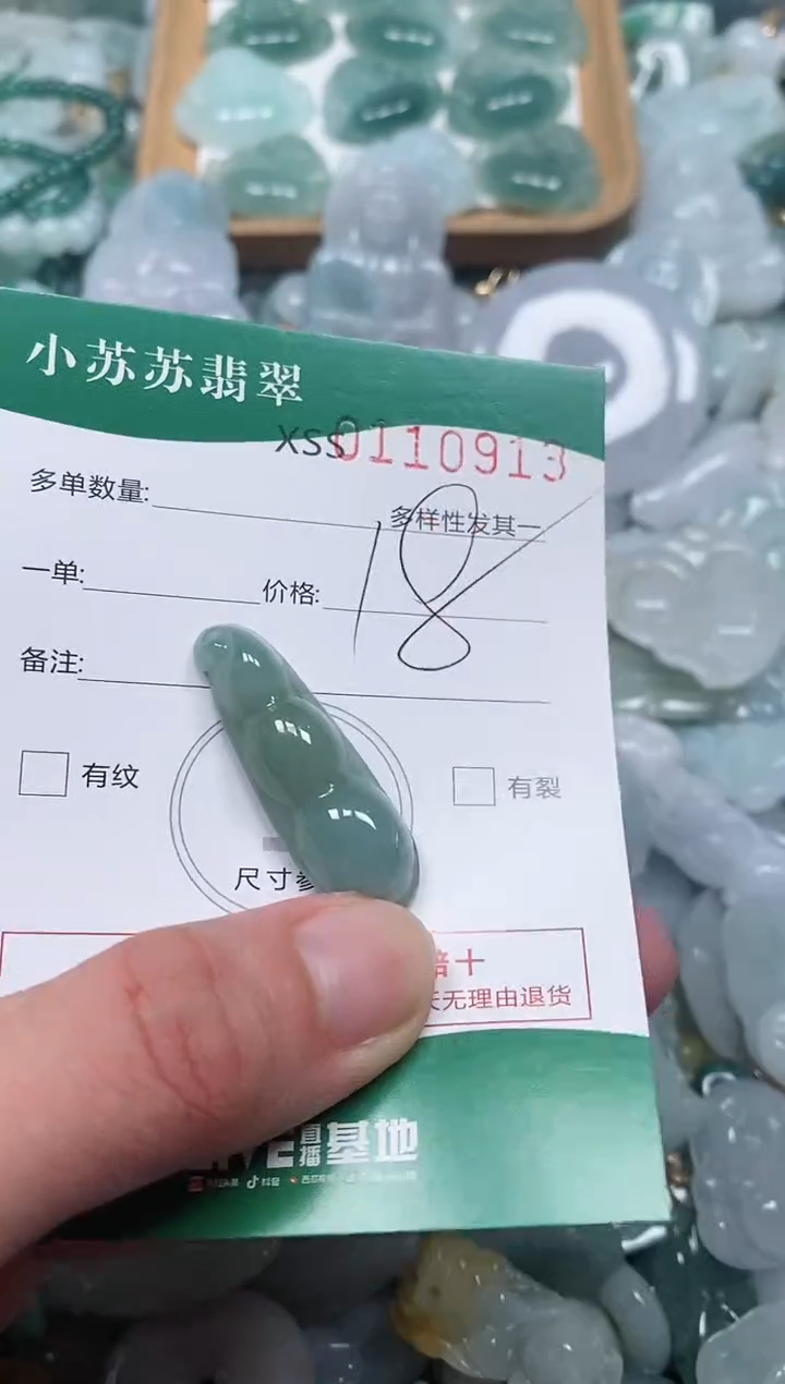 【闪购商品】翡翠颈饰未镶嵌闪购商品0110913