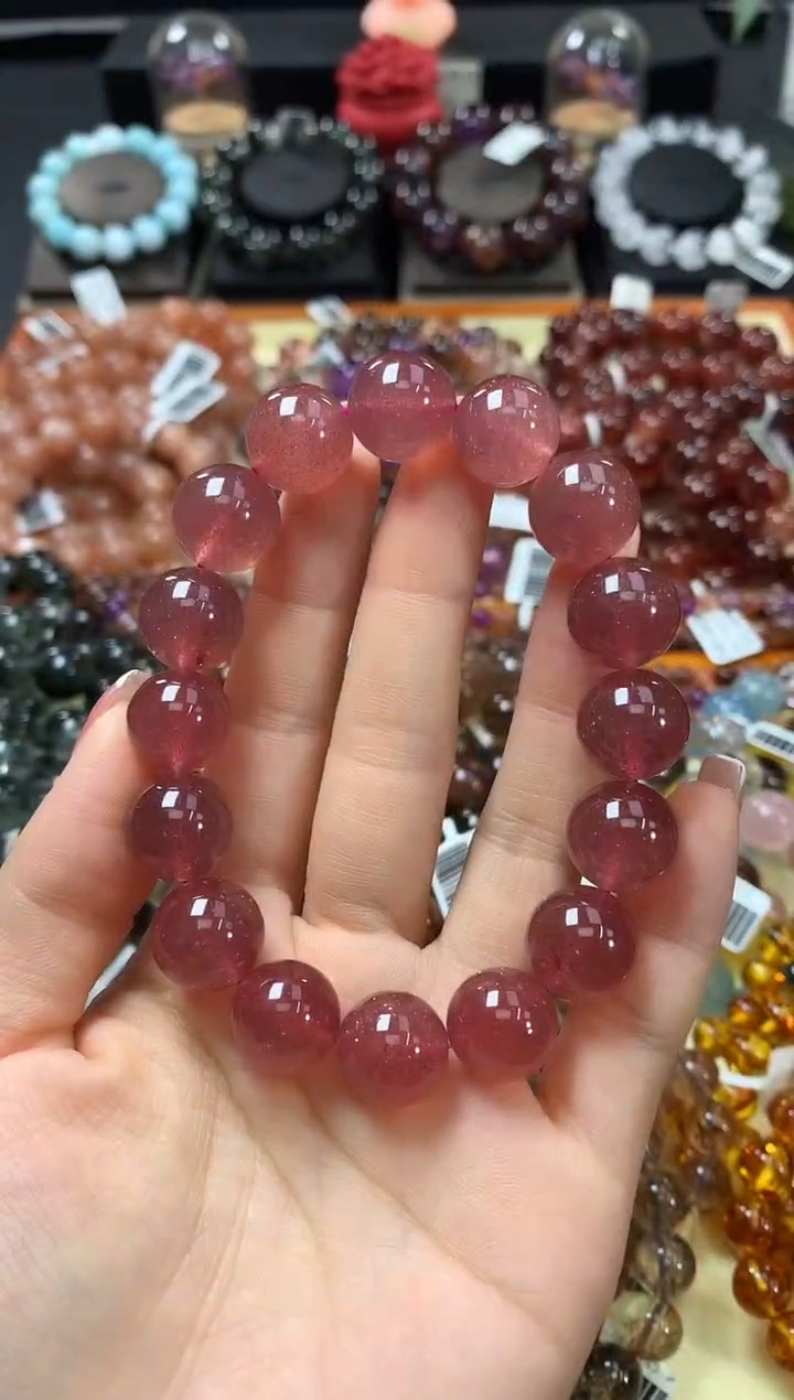 未镶嵌手串水晶13*