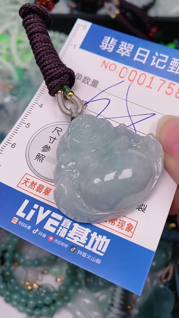【闪购商品】翡翠颈饰未镶嵌00001758