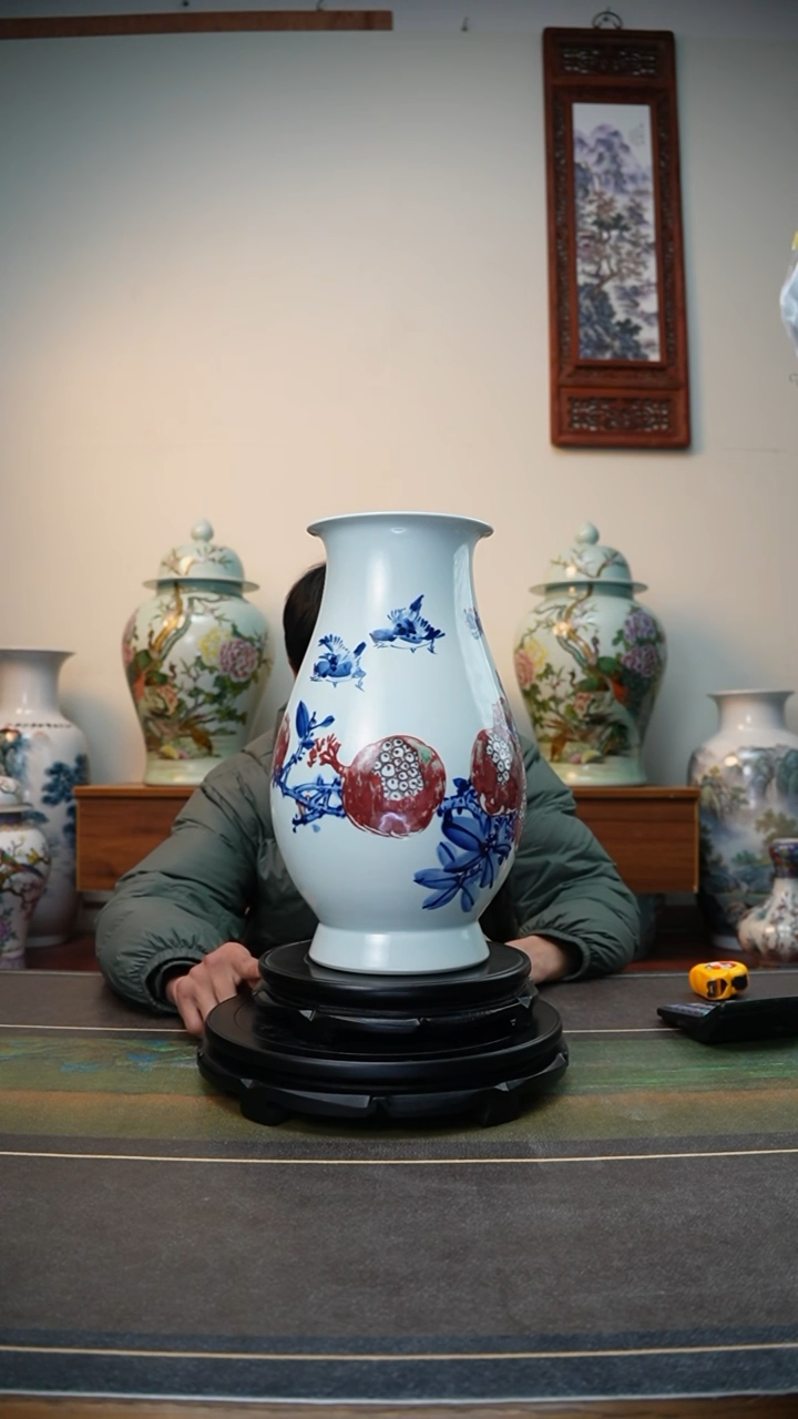 【闪购商品】摆件匠心瓷造确保手工手绘