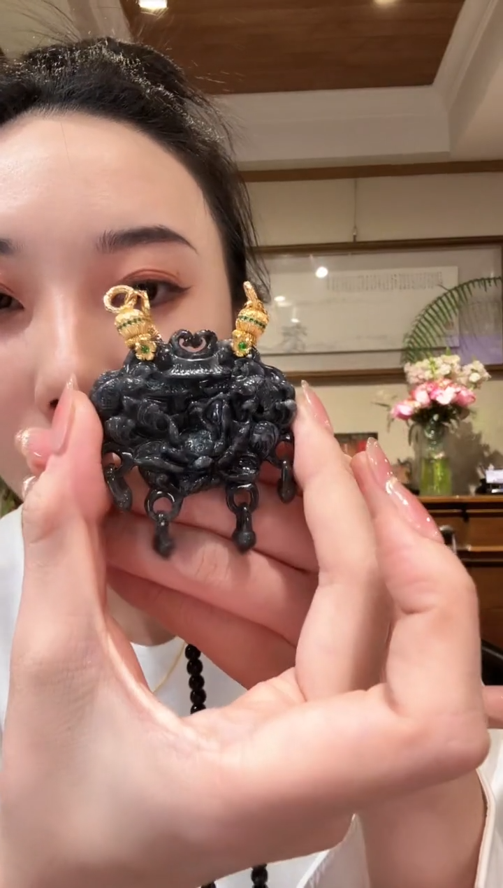 【闪购商品】翡翠颈饰未镶嵌国风