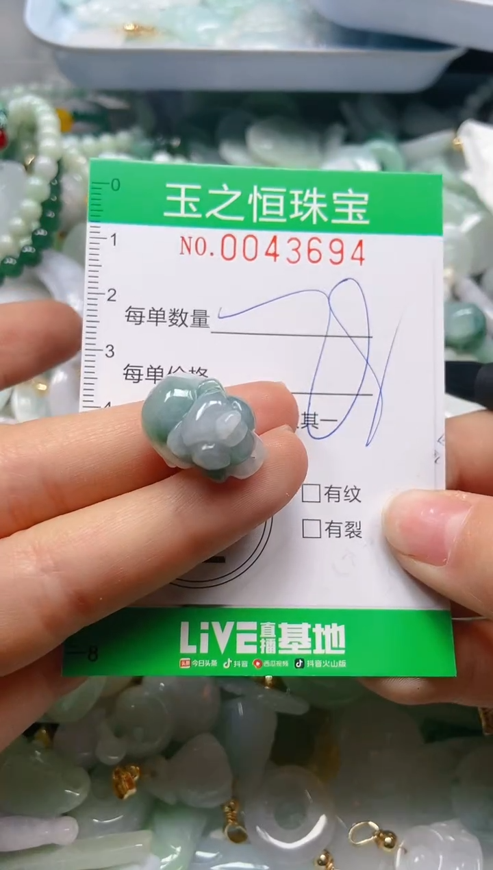 【闪购商品】翡翠颈饰未镶嵌闪购0043694