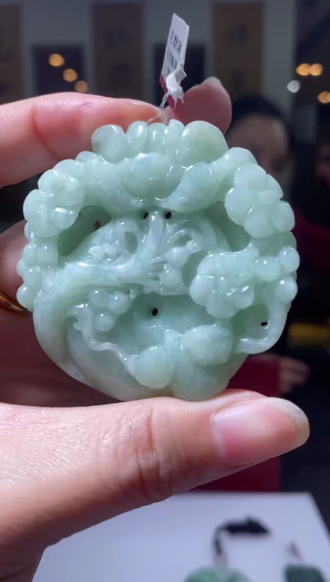 【闪购商品】翡翠颈饰未镶嵌B-@@YQYC01290032多样性发