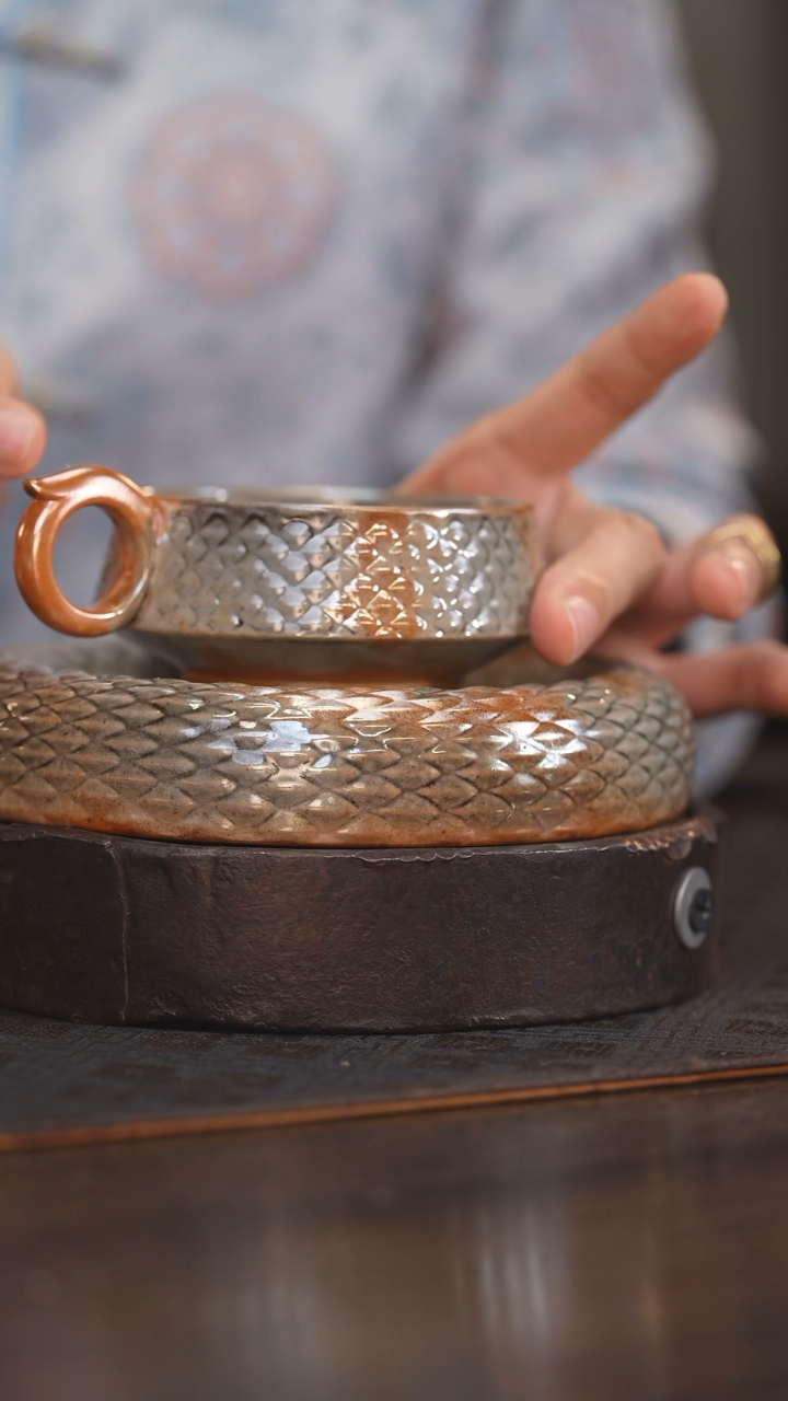 【闪购商品】杯77柴房陶瓷丨龙鳞咖啡杯套组