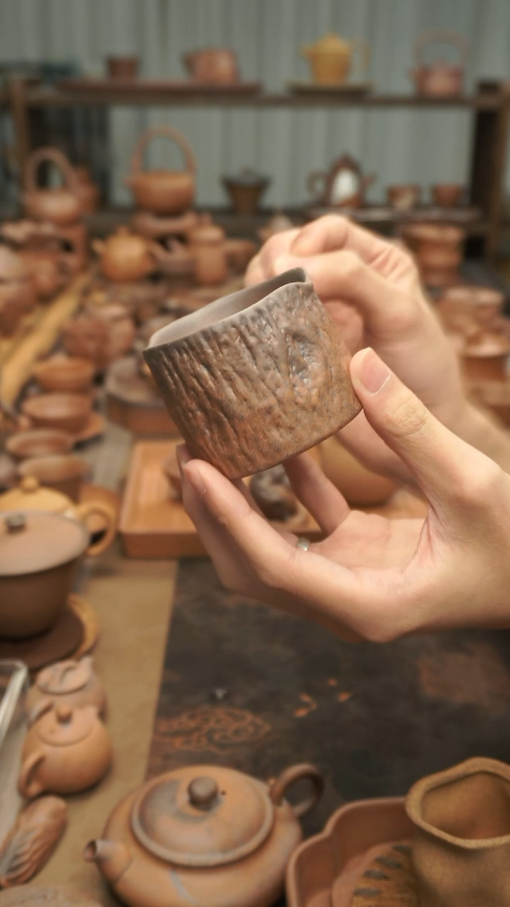 原矿料老岩泥  树桩茶漏底座