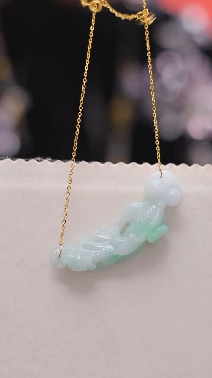 【闪购商品】翡翠颈饰未镶嵌24小时内发货质保A货