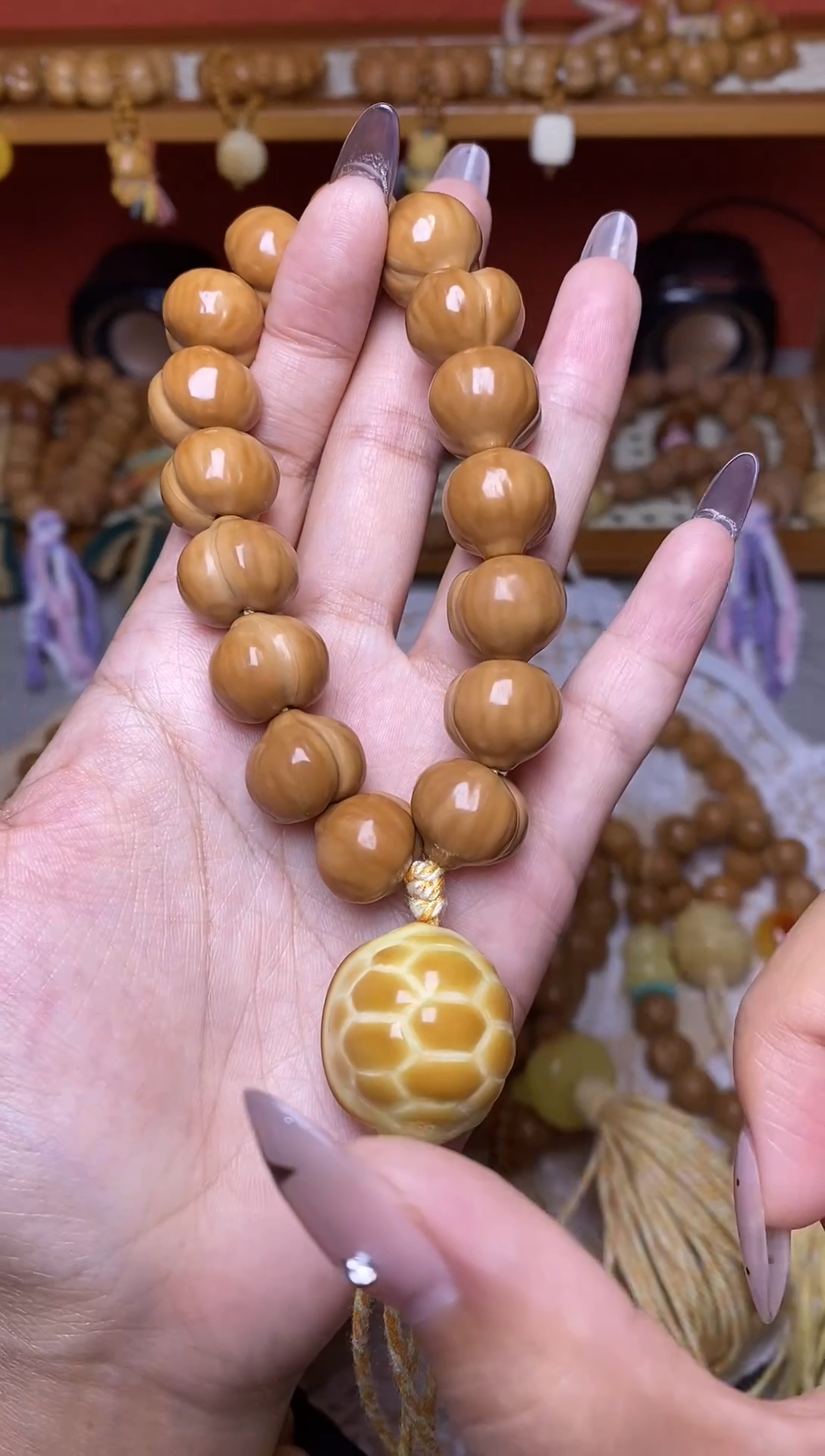 手串猴头核桃全品无暇屁桃➕富甲手串全品无暇屁桃➕富甲手串