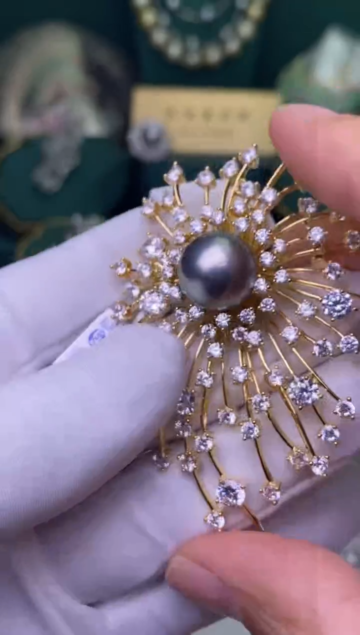 【闪购商品】海水珍珠胸饰未镶嵌1