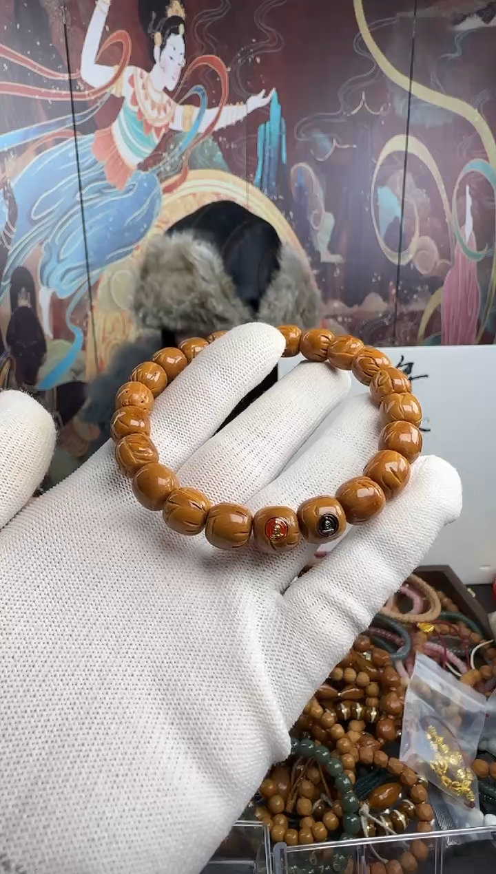 手串桃核桃核--95