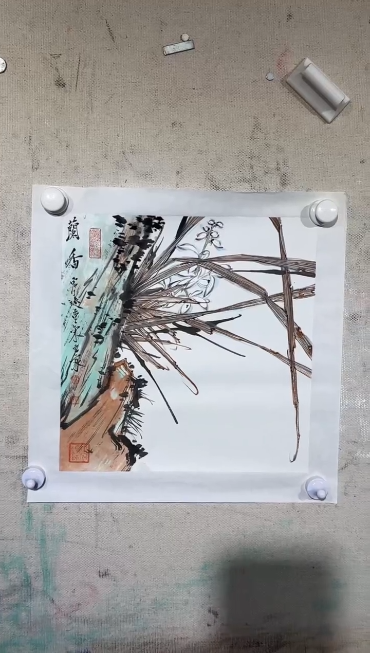 国画宋宏家-1平尺写意花鸟