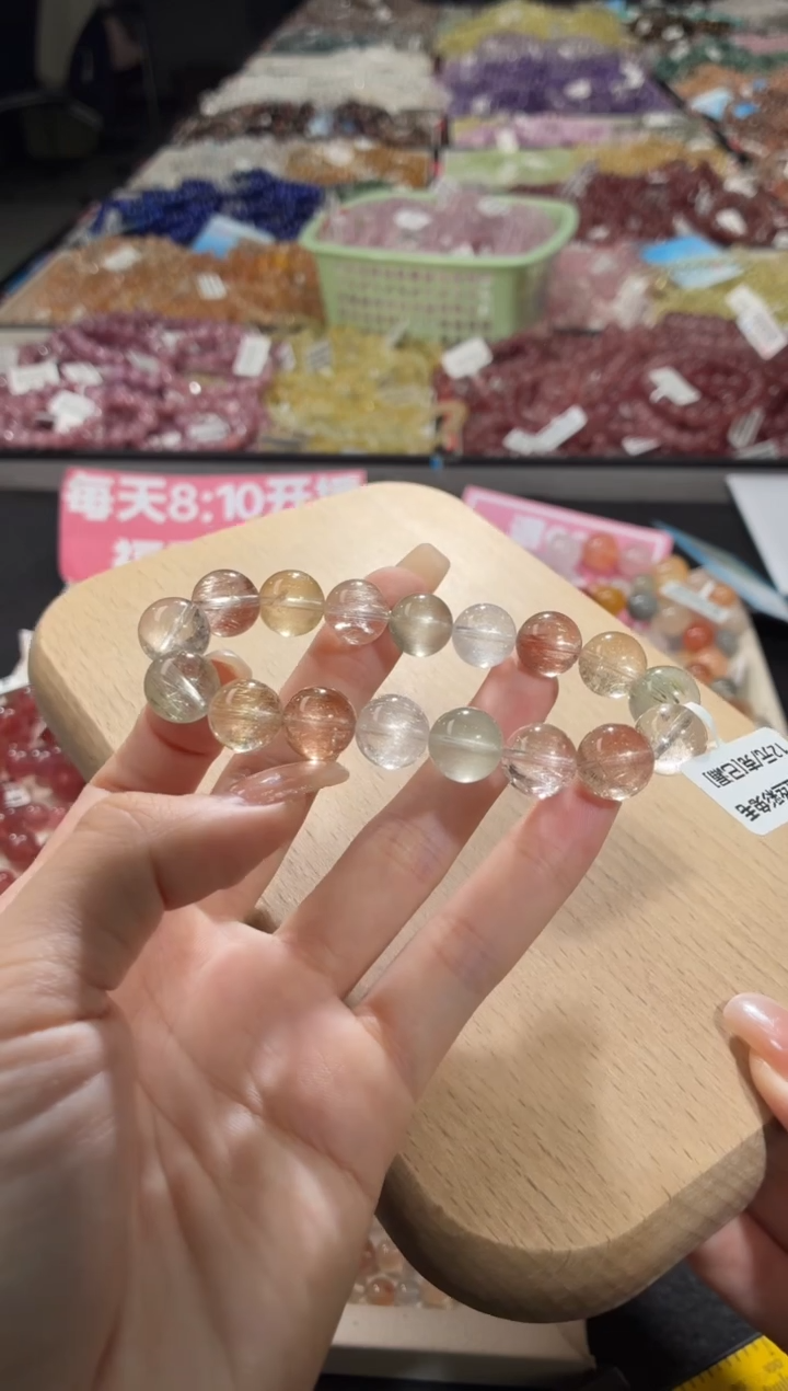 未镶嵌手链水晶380号 多样性发一B  11+