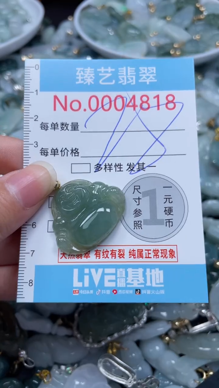 颈饰未镶嵌翡翠4818