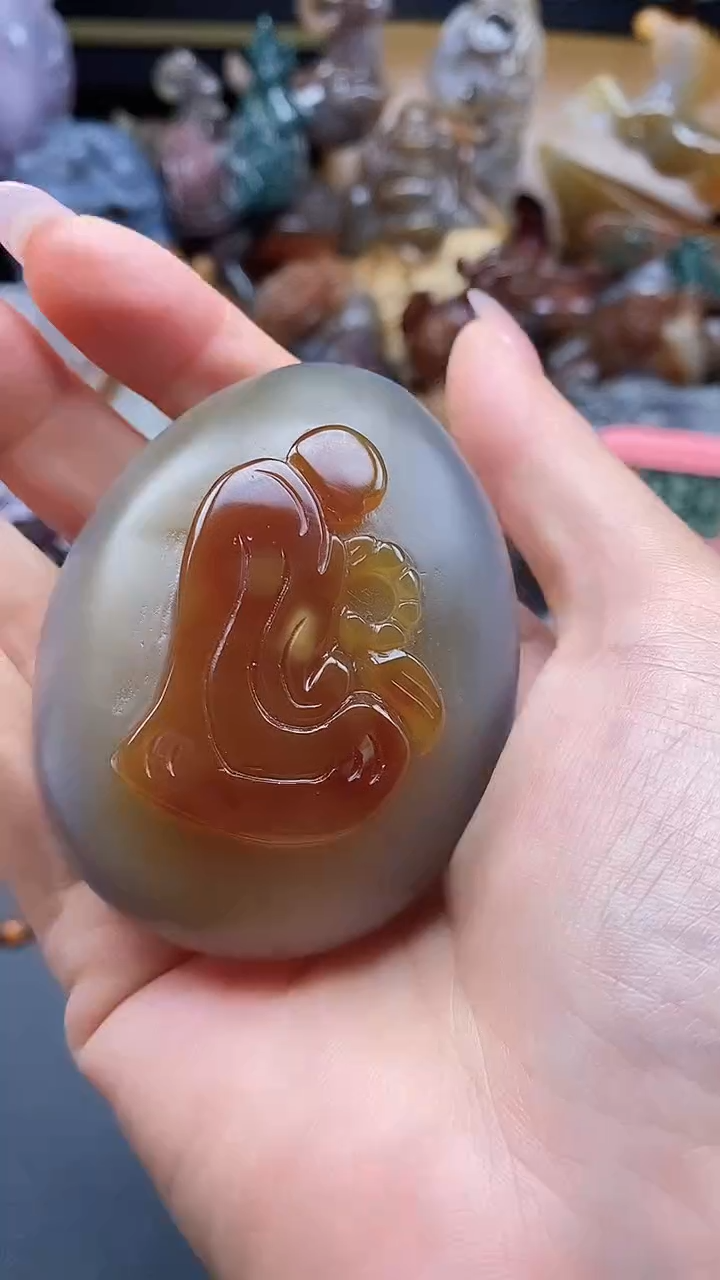 【闪购商品】玛瑙/玉髓颈饰未镶嵌dd