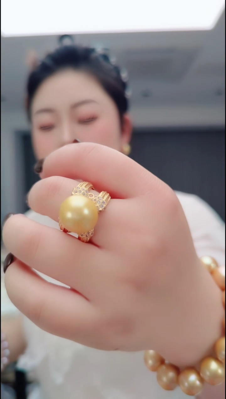 颈饰未镶嵌淡水珍珠2712戒指