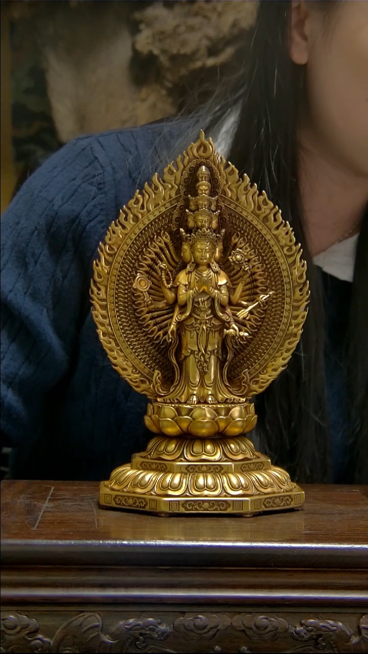 铜像造像收藏铜像造像收藏千手