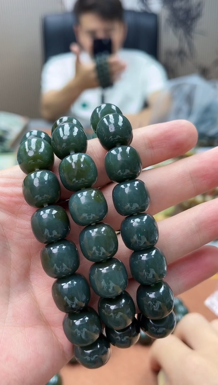 手串未镶嵌和田玉纯天然新疆且末蓝带糖14多样性发货.拍一发一