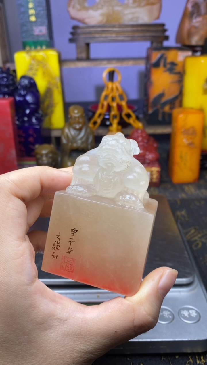 寿山石印石纯天然篆刻石料