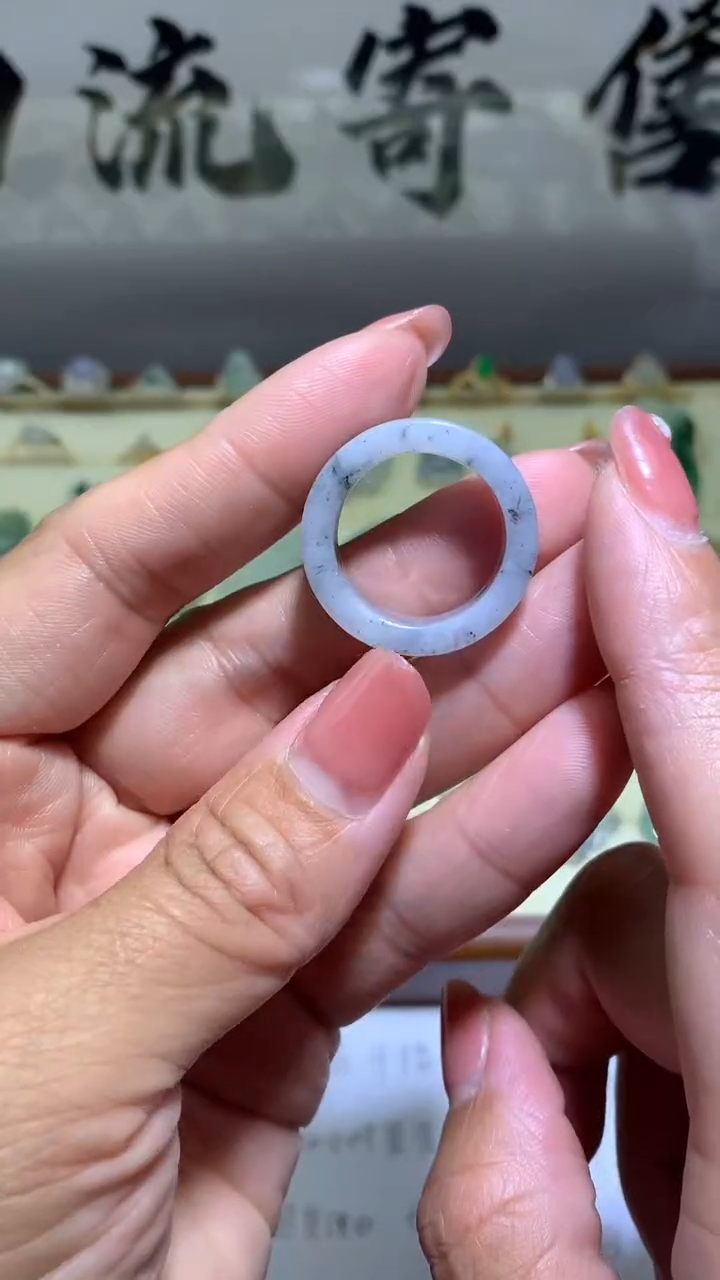 【闪购商品】翡翠戒指未镶嵌0120天然翡翠缅甸A货