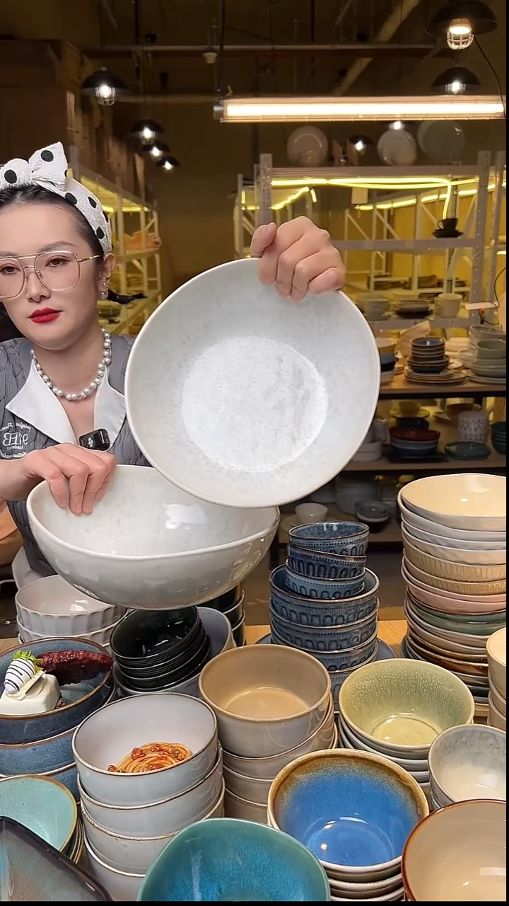 瓷217外贸尾货窑变釉下彩默认微瑕