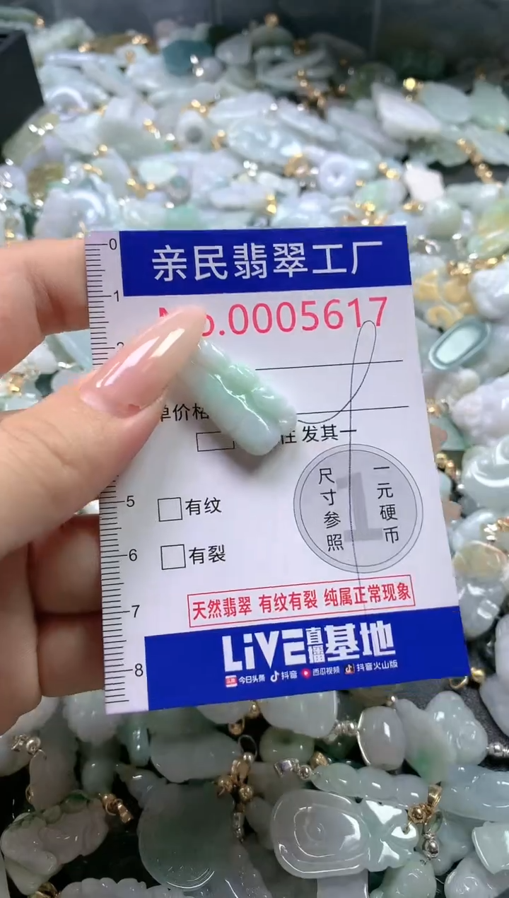 【闪购商品】翡翠吊坠(不含链)未镶嵌5617