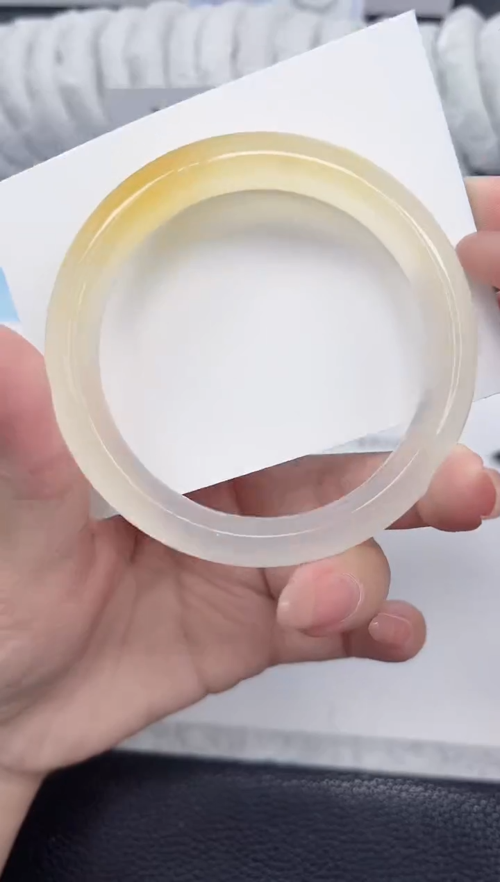 未镶嵌手镯石英质玉12-57.8