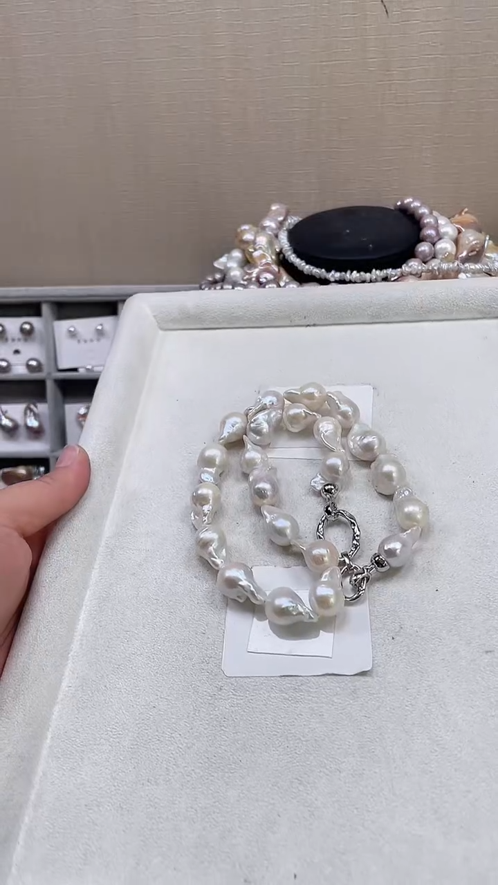 未镶嵌项链淡水珍珠【纯恬饰品】