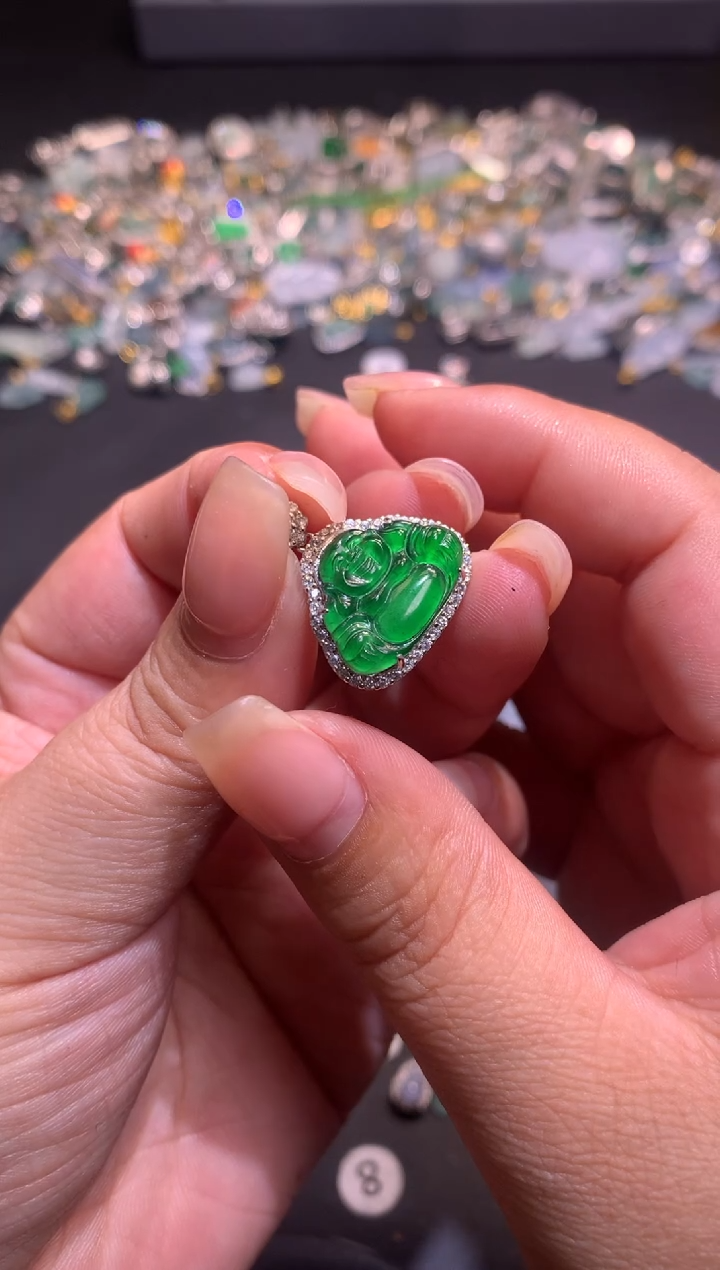 【闪购商品】翡翠吊坠(不含链)银S925镶嵌1