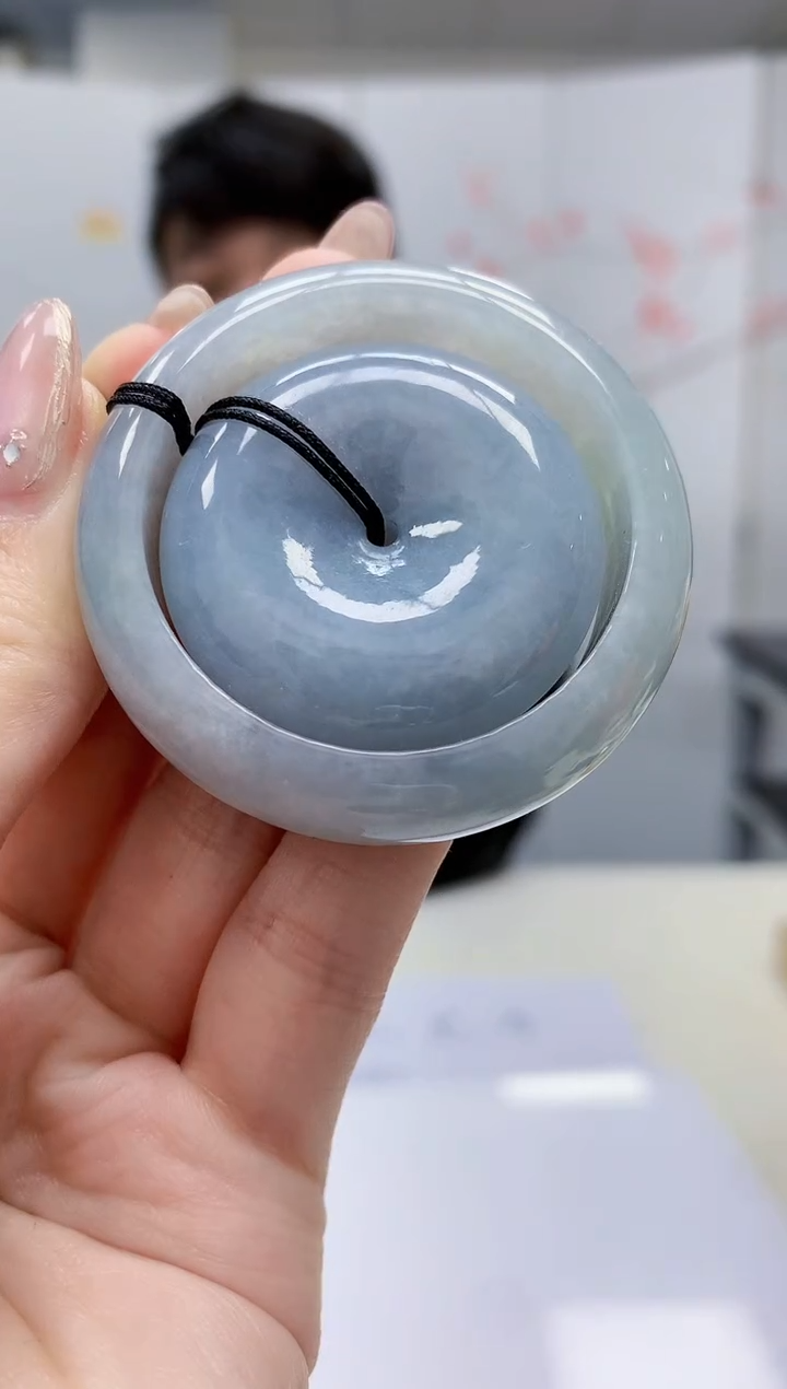 【闪购商品】定制翡翠未镶嵌4915jw-毛货挂件76