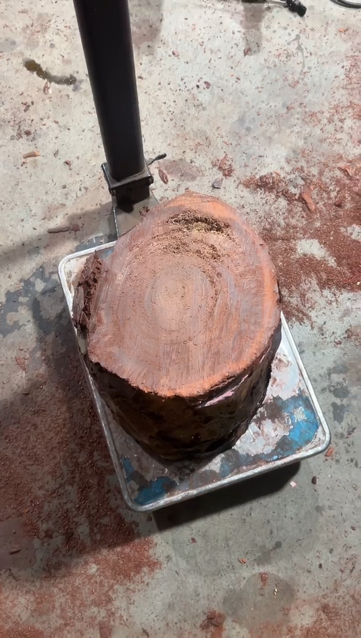 紫檀木类端景台湖**雕赞比亚血檀非洲紫檀