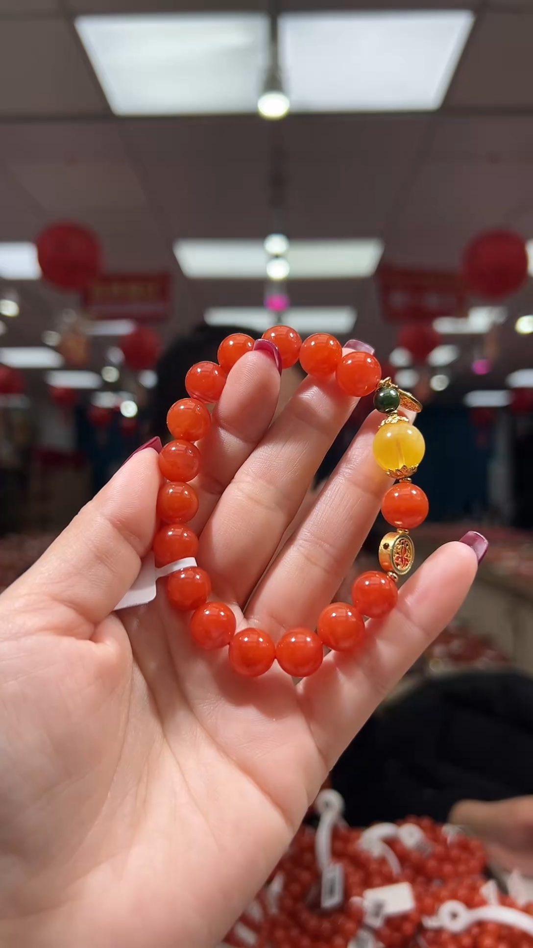 【闪购商品】南红玛瑙珠串未镶嵌多样发其一/