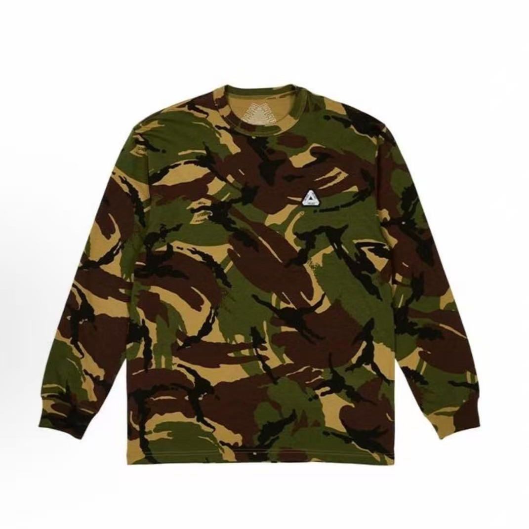 PALACE FW23 Sofar Longsleeve 三角logo圆领长袖T恤