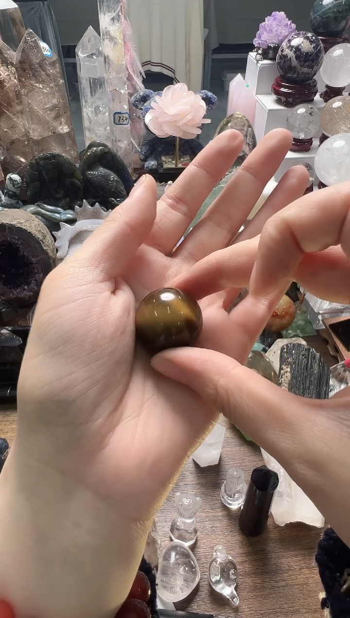 未镶嵌木变石珠宝奇石M330 约2.4cm 多样性发一