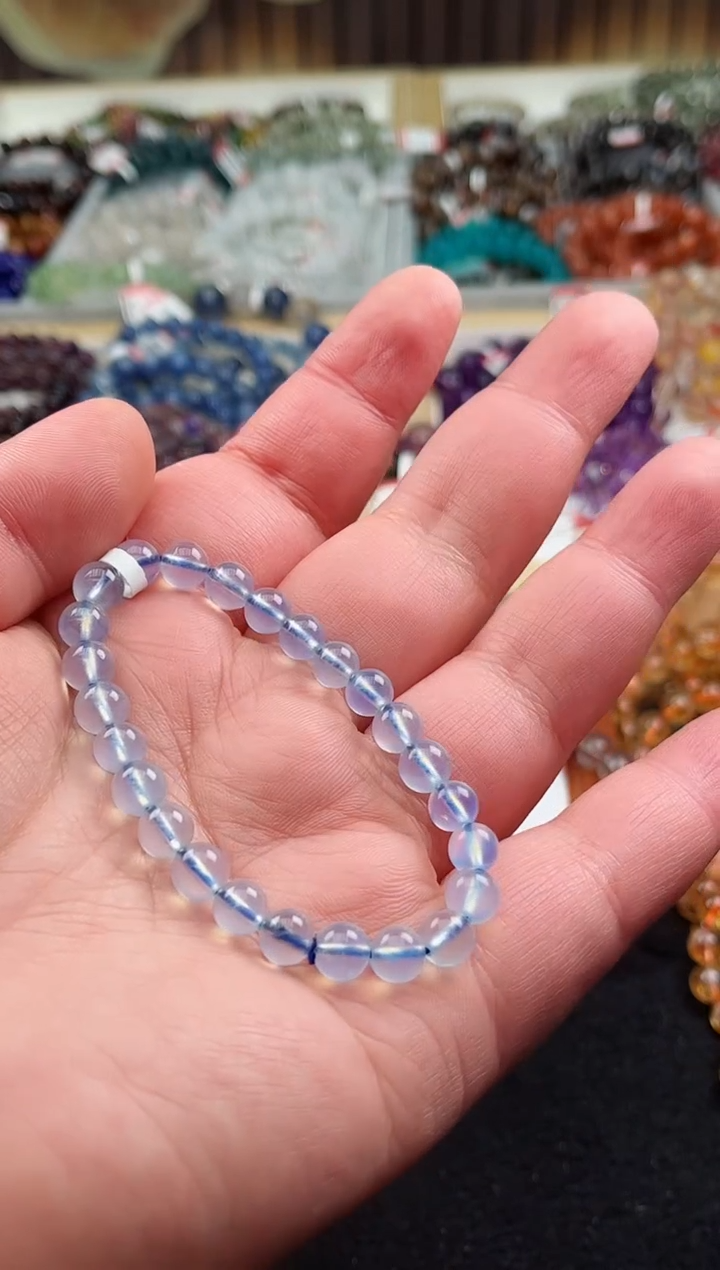 【闪购商品】海蓝宝石手链未镶嵌天铭018