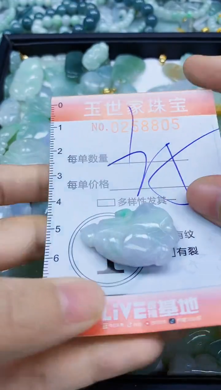 翡翠未镶嵌颈饰闪购0258805