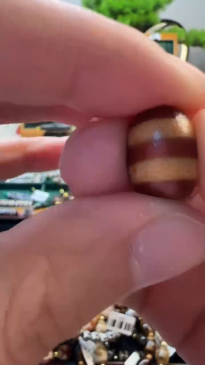 玛瑙/玉髓（覆膜）颈饰未镶嵌78（微瑕随机发货）