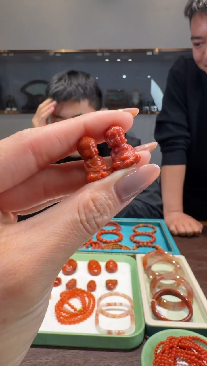 颈饰未镶嵌南红玛瑙16小刘12.25多样性拍一发一