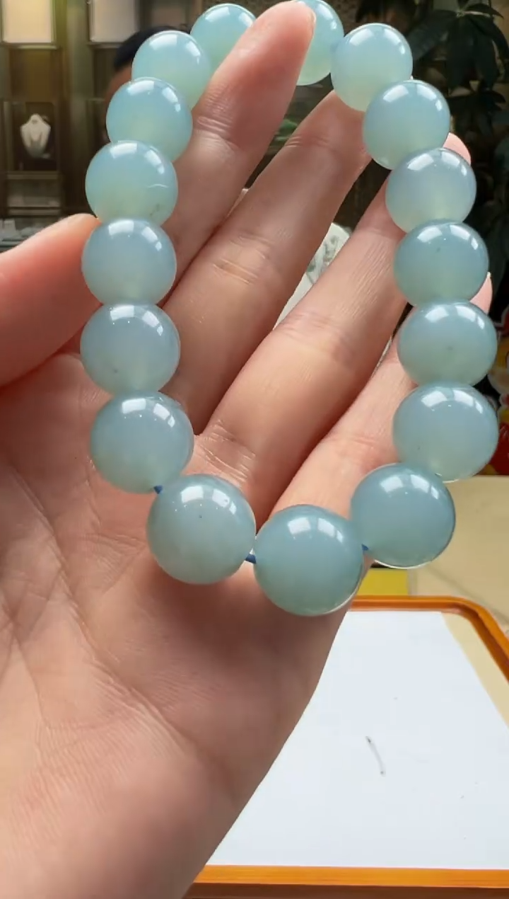 翡翠未镶嵌颈饰YY2025-7-26-16