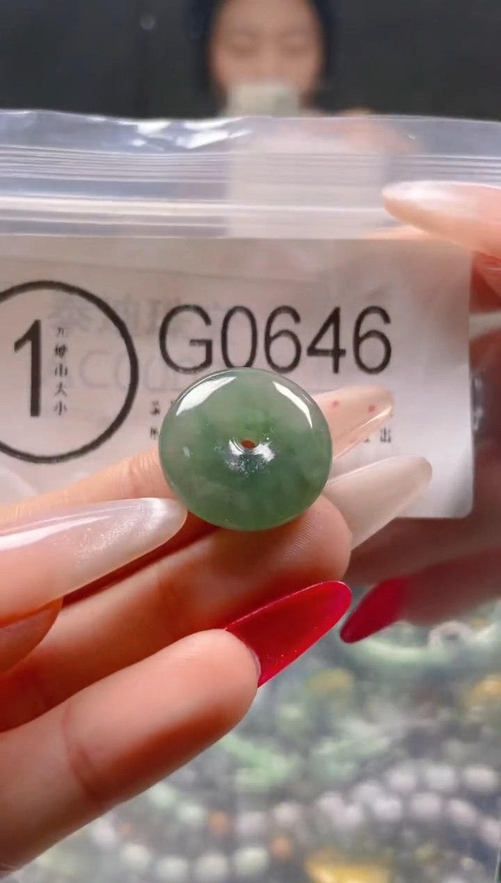 【闪购商品】翡翠颈饰未镶嵌/G/翡翠A货一图一物