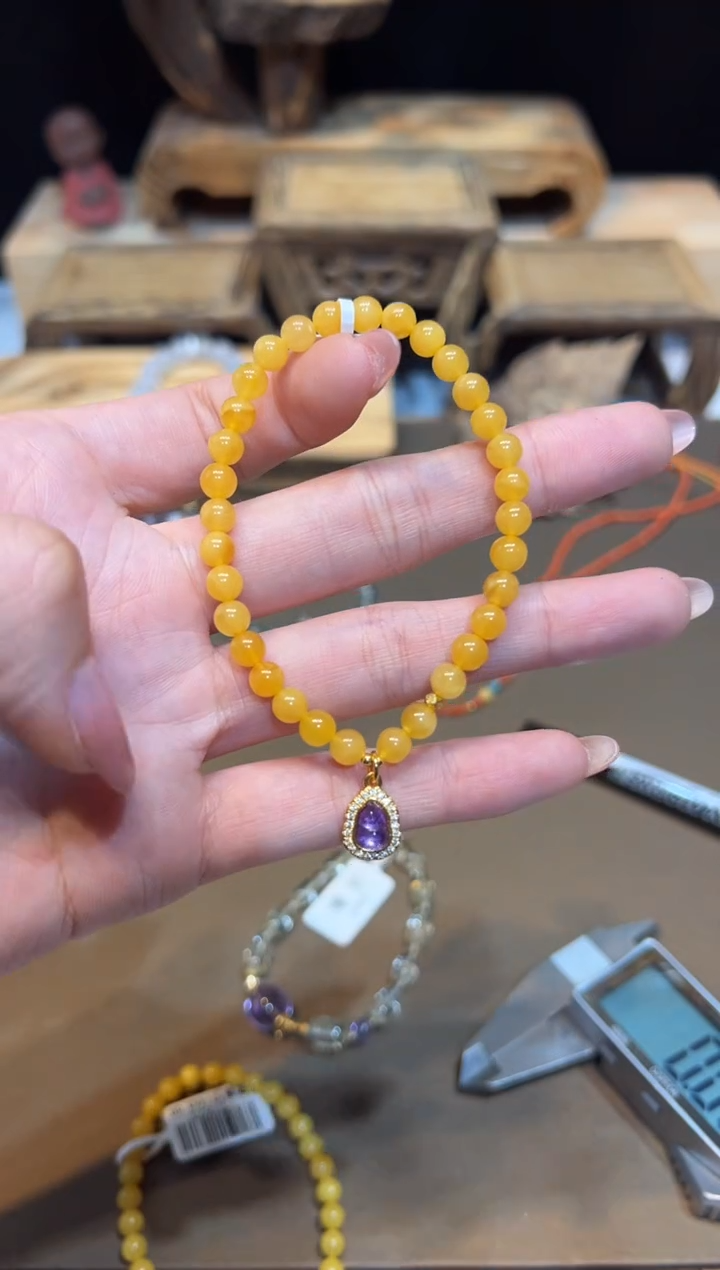 未镶嵌琥珀手饰手饰@@