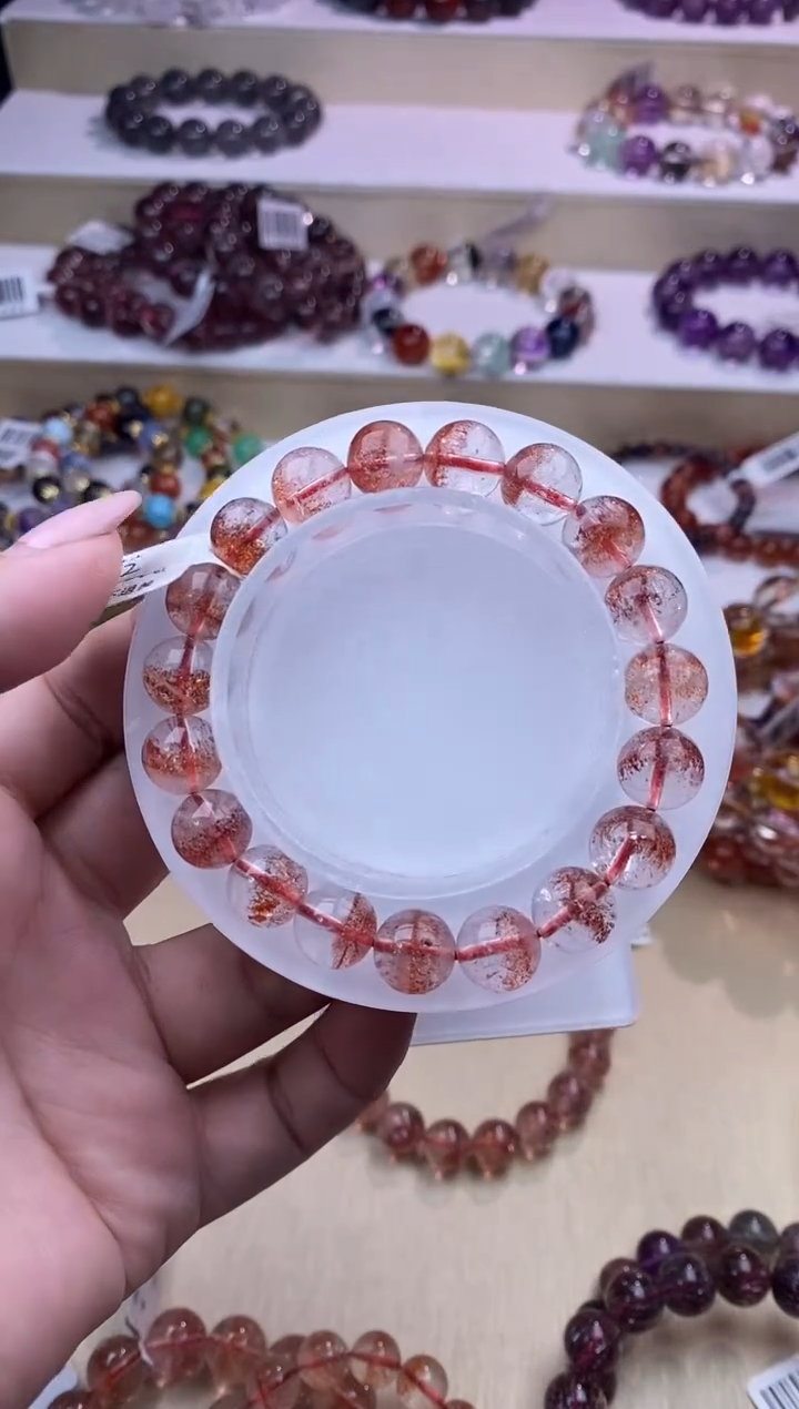 水晶手链未镶嵌芬达金草莓10m+