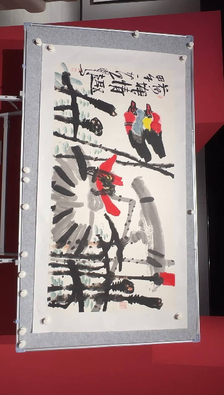 【闪购商品】绘画姜国华-8平尺-花鸟国画