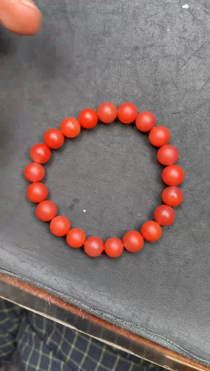 未镶嵌手串南红玛瑙手串