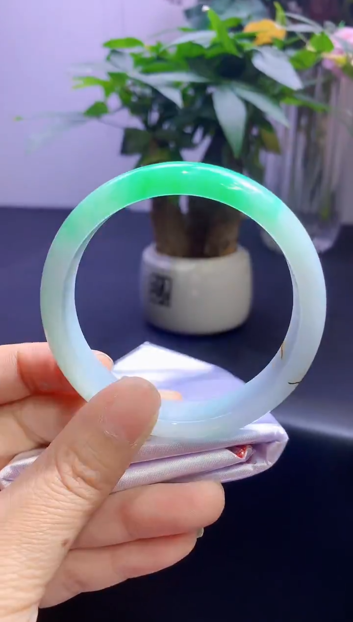 未镶嵌手镯翡翠翡翠手镯圈口57.9-t27