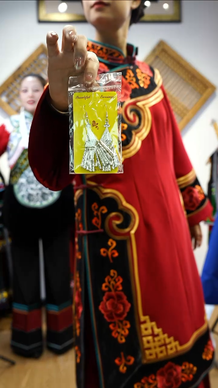 直播间专享民族风耳饰一对 