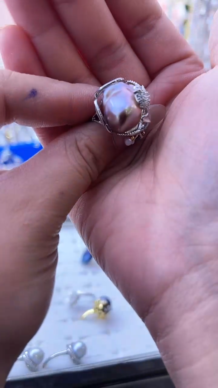 【闪购商品】淡水珍珠戒指未镶嵌290