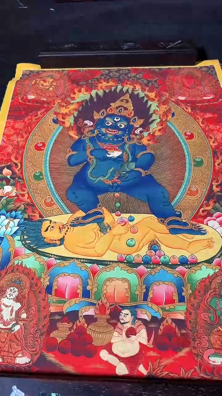 卷轴画藏式珍藏彩绘艺术馆174