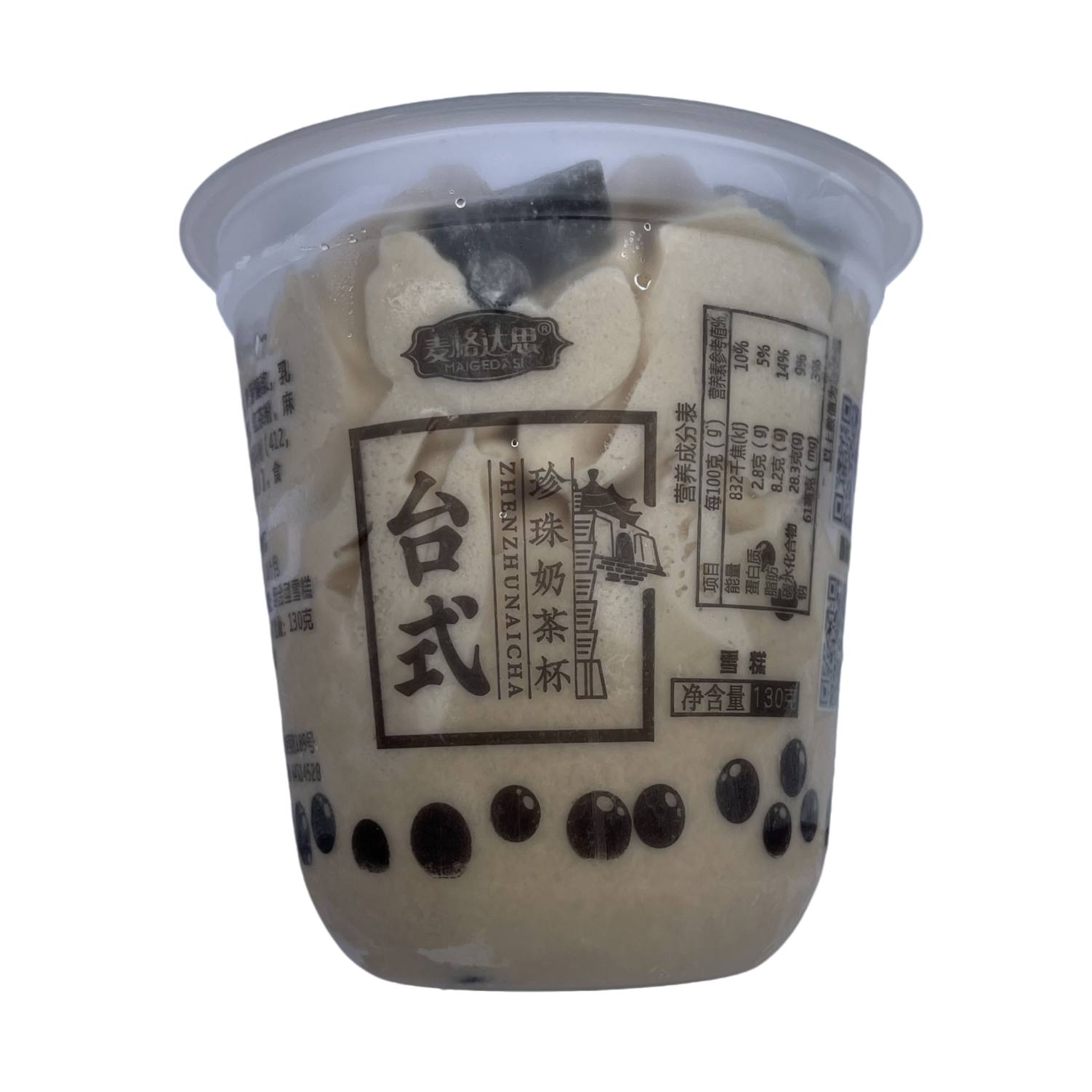 麦格达思珍珠奶茶杯冰淇淋130g
