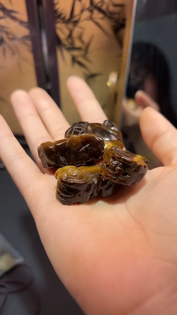 【闪购商品】黑曜岩颈饰未镶嵌随机多样性发一