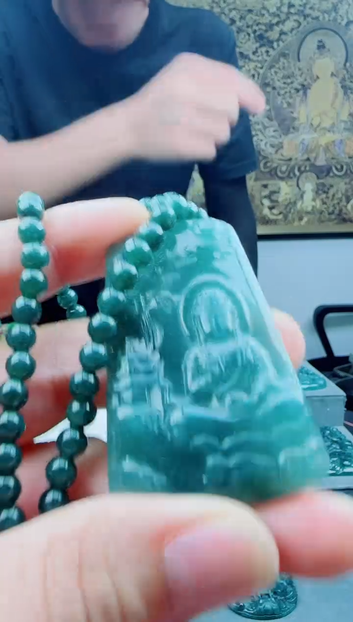 翡翠未镶嵌颈饰多样性随机一件发货